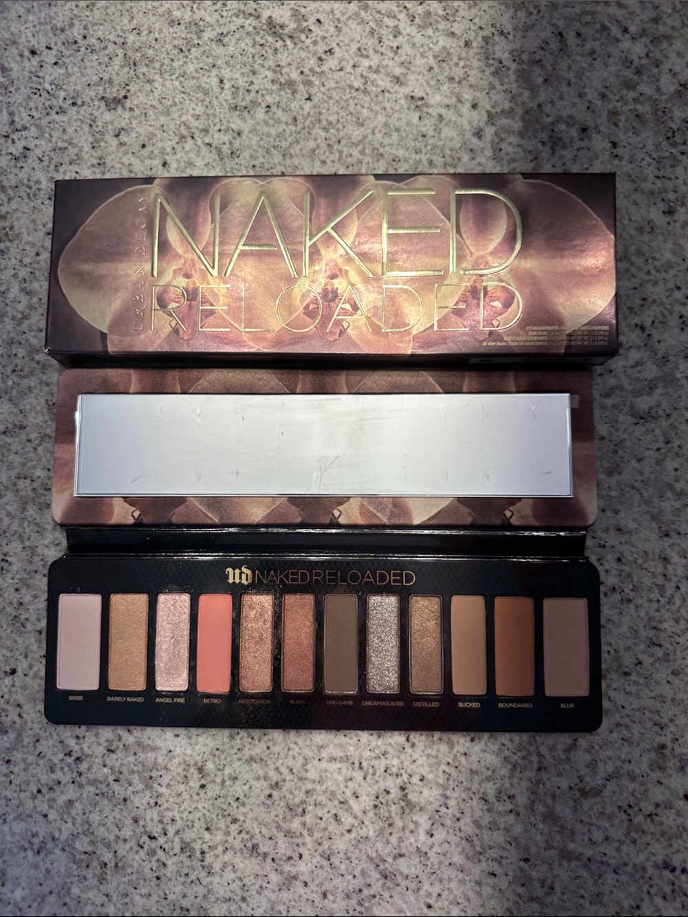 Urban Decay Naked Reloaded Eyeshadow Palette - Pink, Bronze, Nude Shades